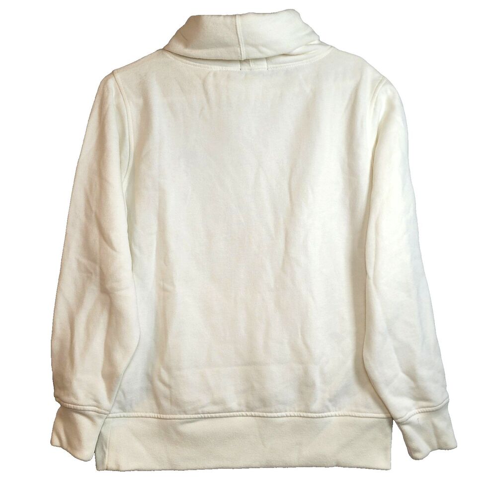 Polo Ralph Lauren Women’s White Turtleneck Cowl Neck Sweatshirt Sz XS/TP - Picture 11 of 13